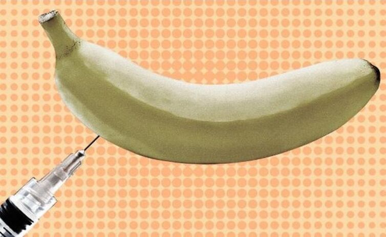 injectable penis enlargement, for example with bananas